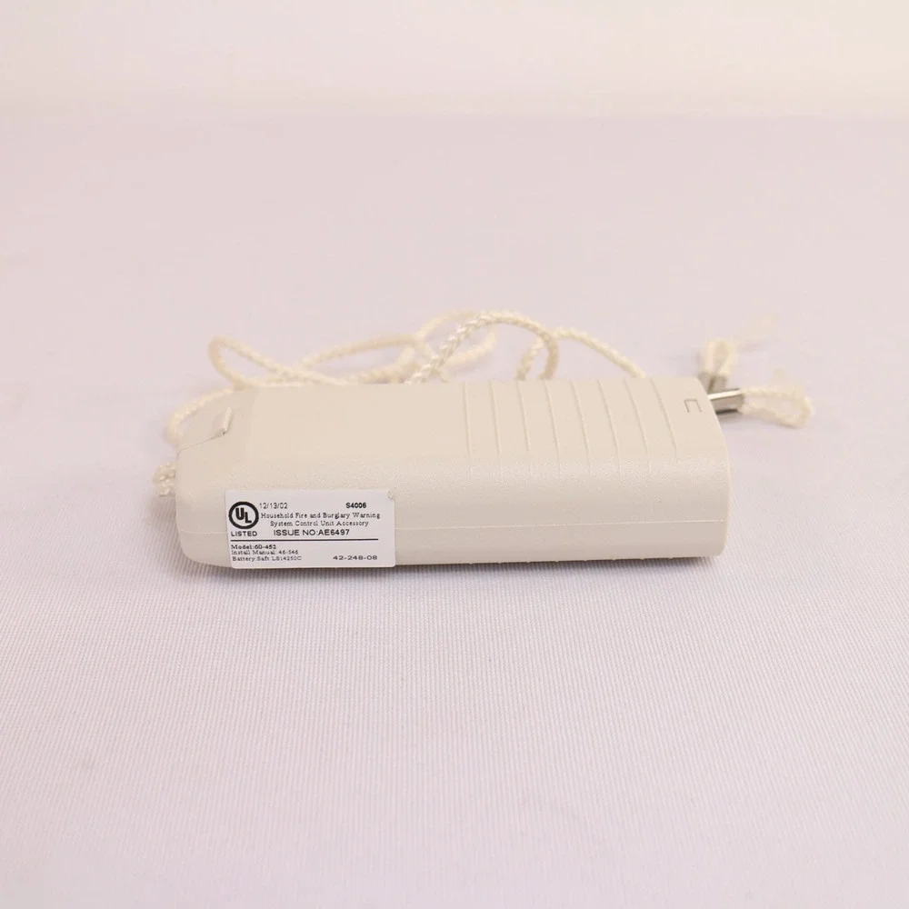GE Security Interlogix 60-452-10-319.5 Pendant Panic Device Open Box White SOS